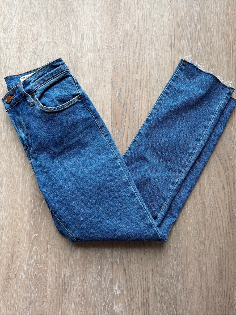 Blank NYC Madison Crop medium wash jeans